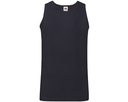 Fruit of the Loom - Valueweight Athletic Vest - Deep Navy - 3XL