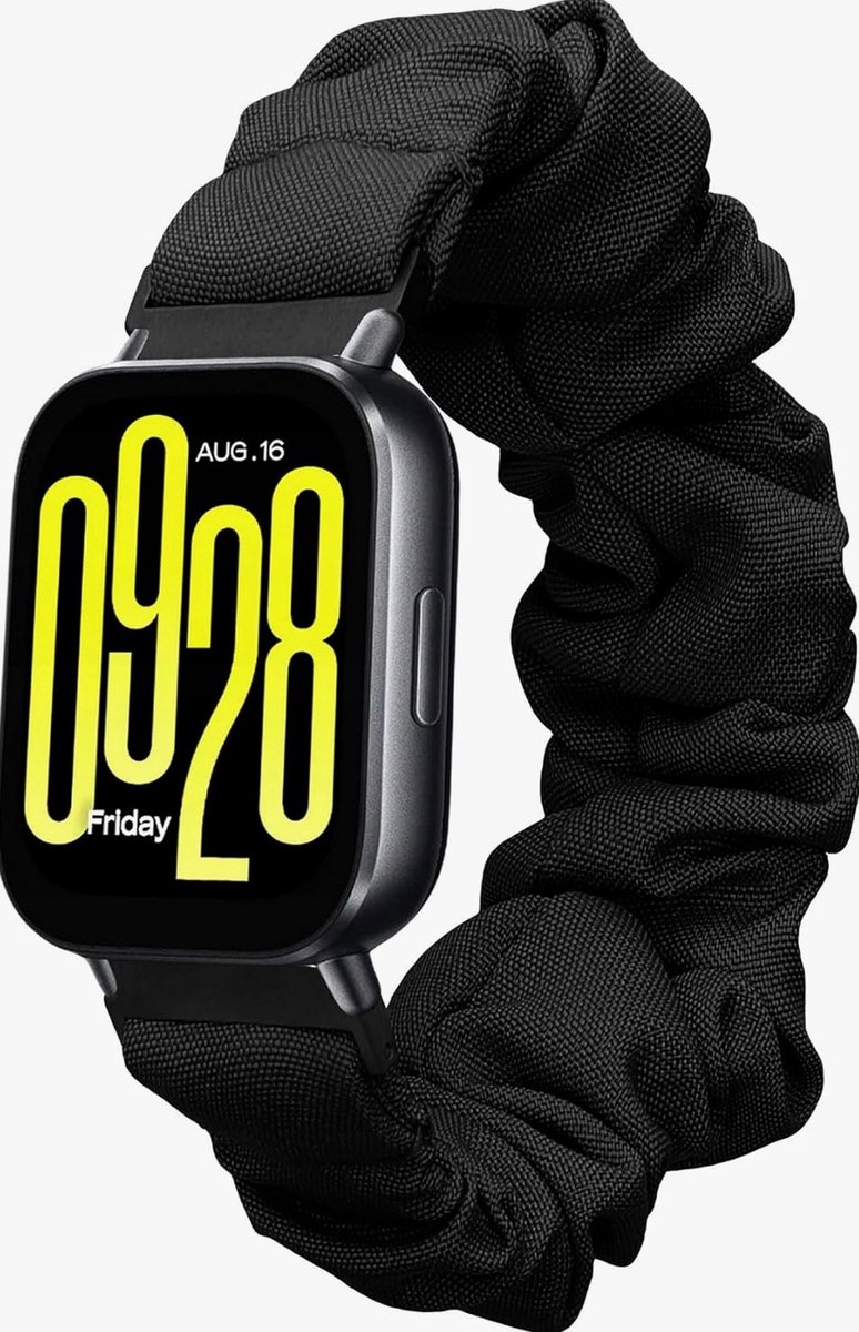 Elastische scrunchieband voor smartwatch, 14-19cm