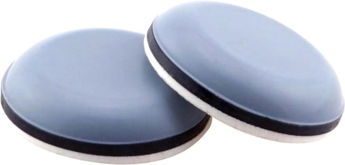 50 zelfklevende stoelpootbeschermers - 25 mm ronde vilten meubelpootbeschermers