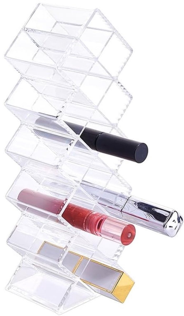 Transparante Acryl Lippenstift Organizer met 16 vakken