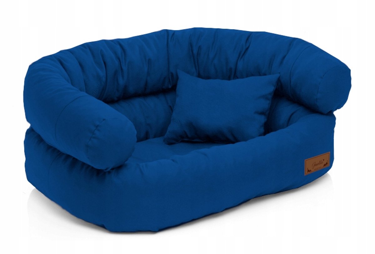 Hondenmandstoel 'L' 80x100cm - Comfortabel en wasbaar - Saffier