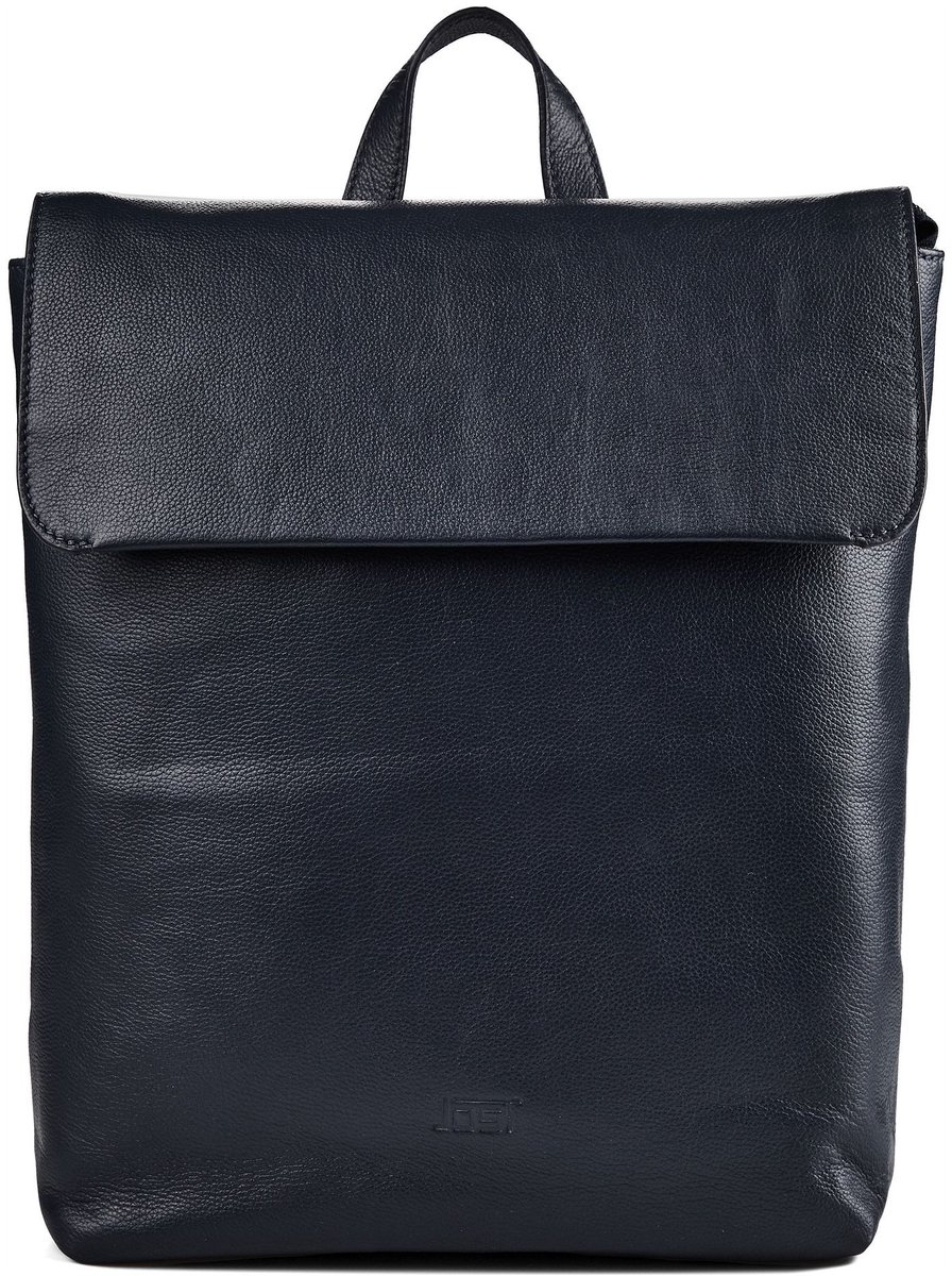 JOST Leren vrijetijdsrugzak rugzak Lysa Backpack Navy donkerblauw