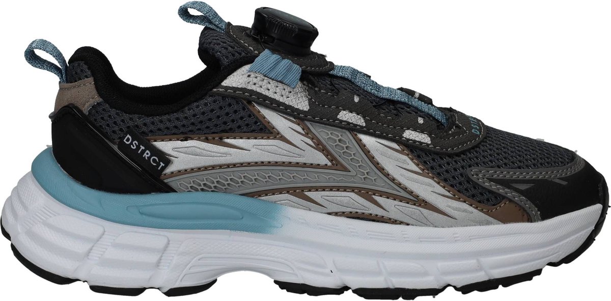 DSTRCT Sneakers - Jongens - Grijs - Maat:33