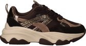 POSH by Poelman Sneakers - Meisjes - Bruin - Maat:37