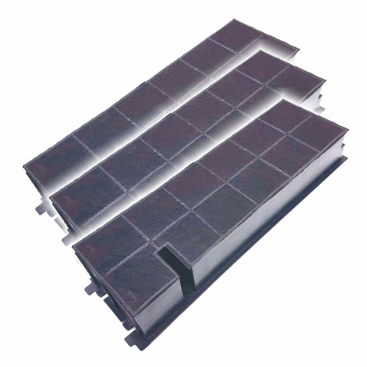 3x Zanussi Koolstoffilter MCFE18ST / 4055356002 / Type 60 / 60 / 902979621 / 9029801199 / MCFE18