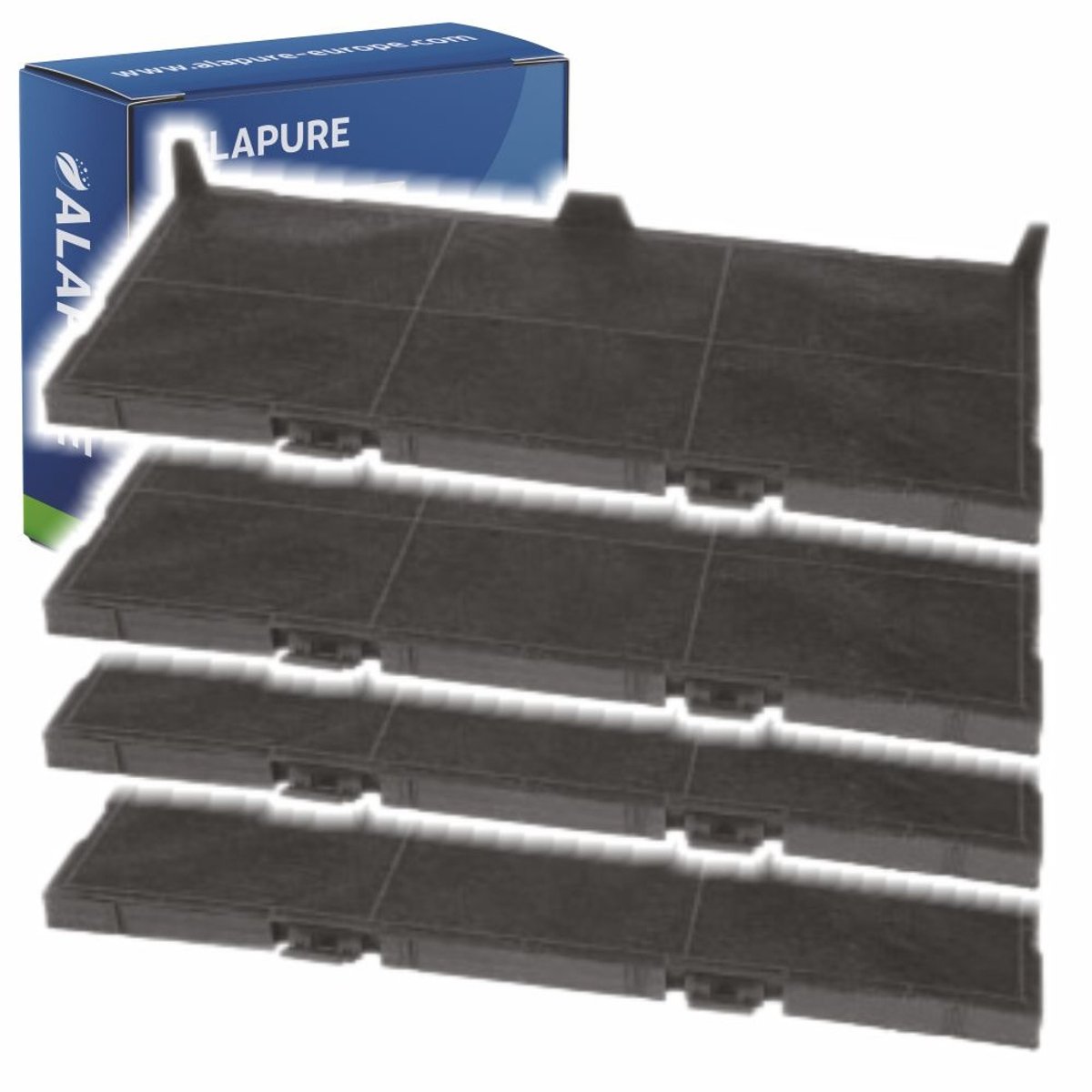 4x Koolstoffilter voor Neff 11025806 / Z54TC02X0 / 11008216