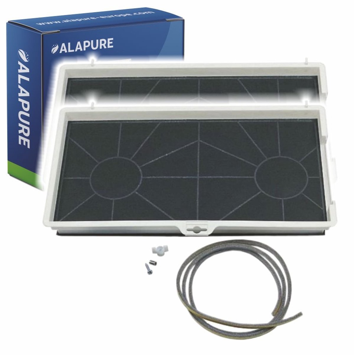 2x Koolstoffilter voor Balay 00461422 / 461422