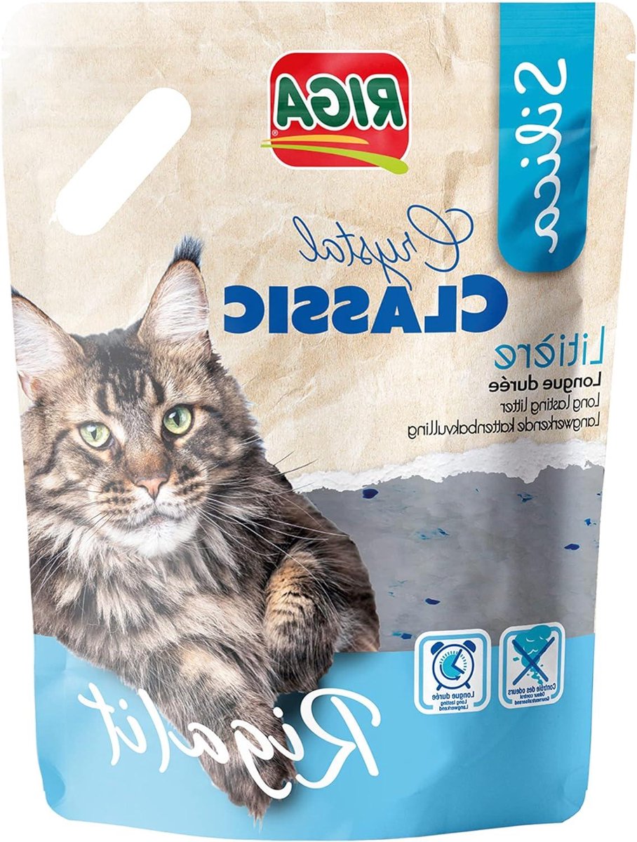 Kattenbakvulling Kristal - Kiezels Strooisel - Geur Neutraliseren - Minerale Oorsprong - 18 kg - Transparant