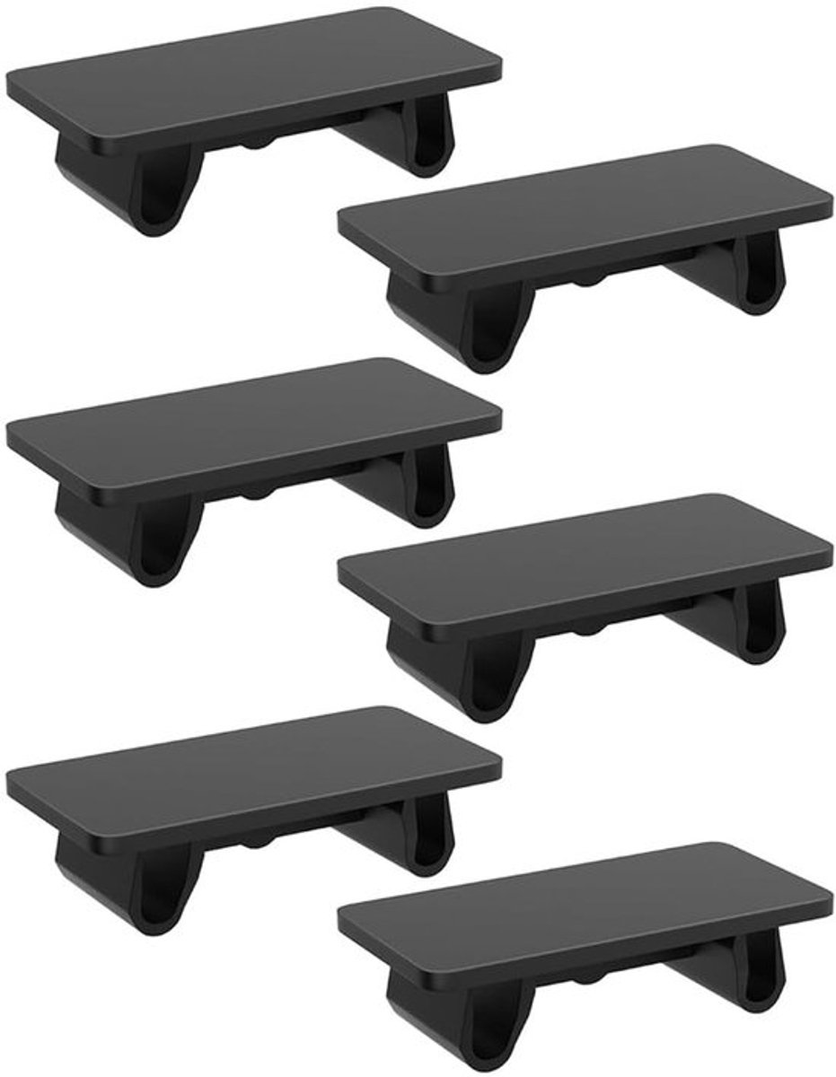 JHUBERS - Rocker Switch Cover - Marine Panel Filler - Zwart - Voor Auto en Boot - Bescherming voor Schakelaars - Geschikt voor Truck - Kleur Zwart