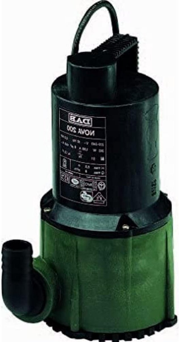Dompelpomp - Waterpomp - Waterafvoer - Met vlotter - 16 m3/u - Groen