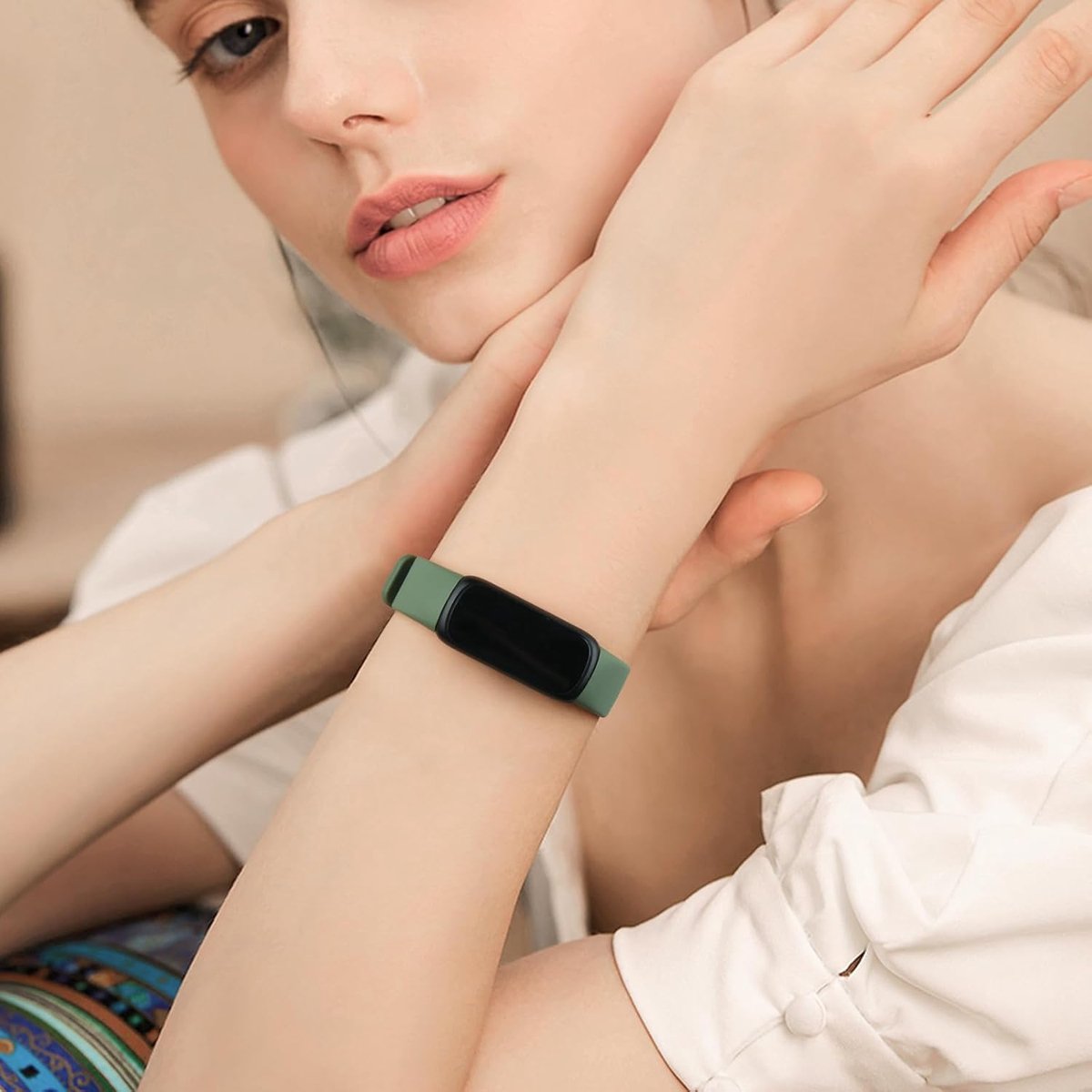 Vervangende Bandjes - Horlogebandjes Fitbit - Fitness Tracker - Zachte Siliconen - 10 Stuks - Assorti thumbnail 6