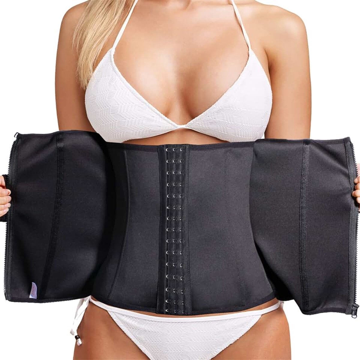 Slankheidsgordel voor dames, korset, taille, figuurvormende body voor platte buik, shapewear