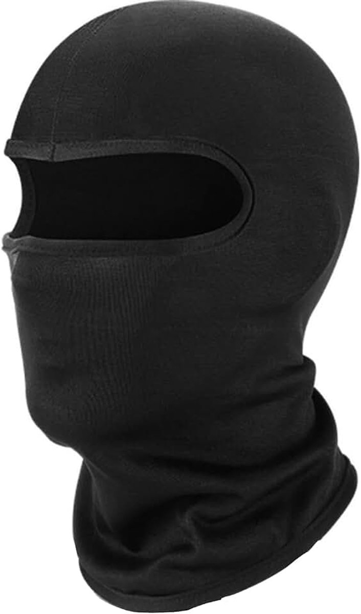 - Helmmuts - Bivakmuts - Ski Masker - Motor/Scooter/Fiets - Gezichtsmasker - Zwart