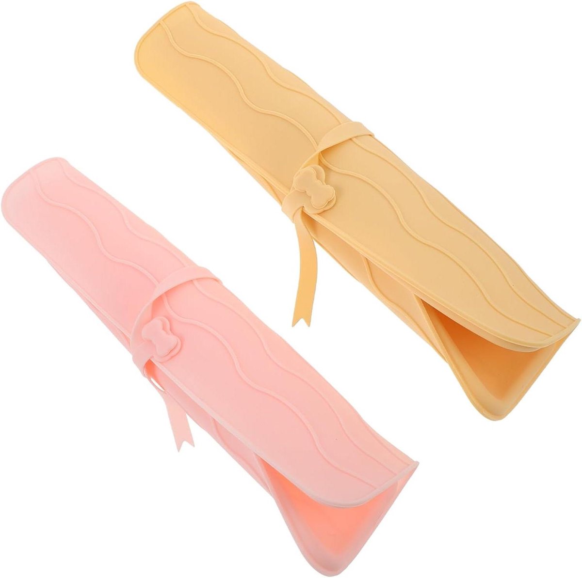 Krultang Opbergtas - Isolatiepad Beschermhoes - Stylingtools Beschermen - Hittebestendig Siliconen - 29 x 20 cm - Roze