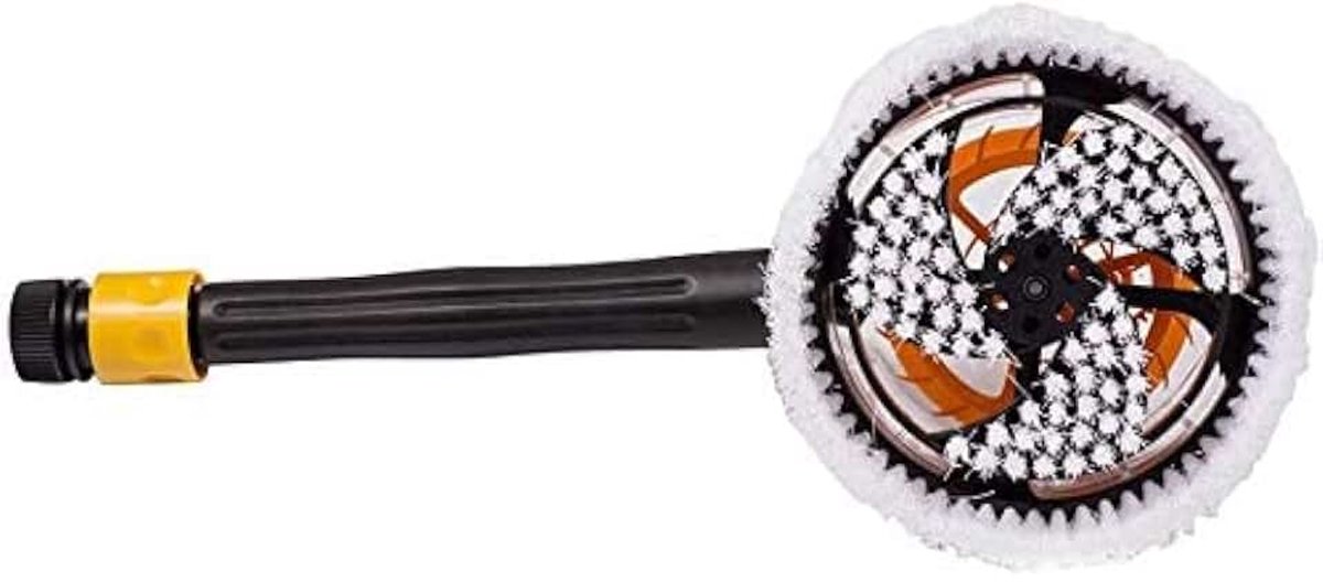 Black Car Auto Rotary Wash Brush Premium Water-Powered Turbine Voor Wassen Auto, Wassen Deken, Wassen Muur, Wassen Ramen En Meer