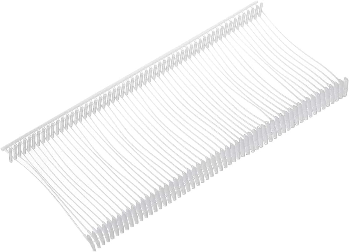5000 stuks standaard etiketteerapparaat, bevestigingselementen, 40 mm, etiketteerhaken, naalden, plastic etiketten, kledingetiketten, pistolen, accessoires voor kleding, tas, stof, wit