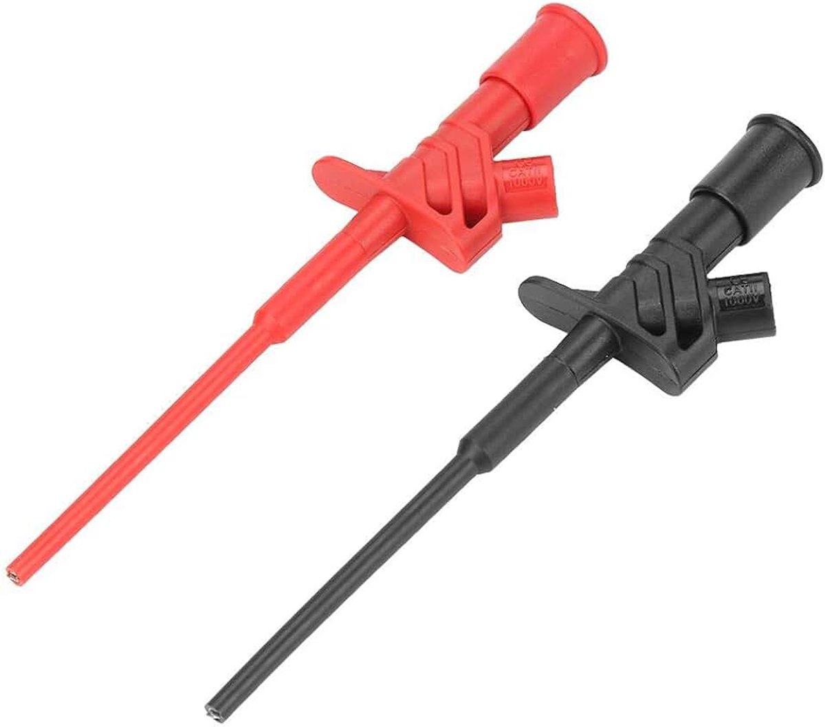 Testsonde, 2 Stks P5004 Test Haak Clip Snel Geïsoleerde Snelle Professionele Test Clip Vernikkelen Behandeling Hoogspanning Flexibele Sonde