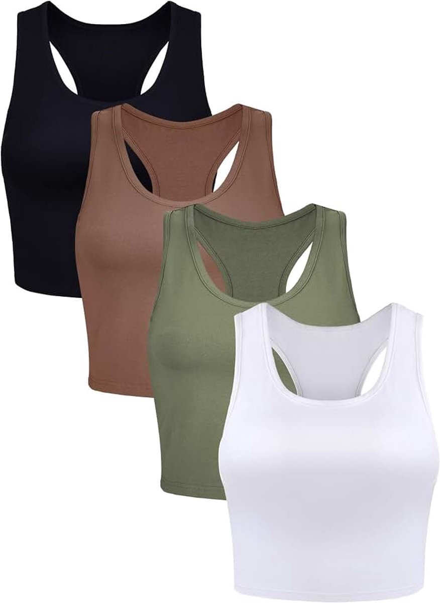 Basic Crop Top dames Basis