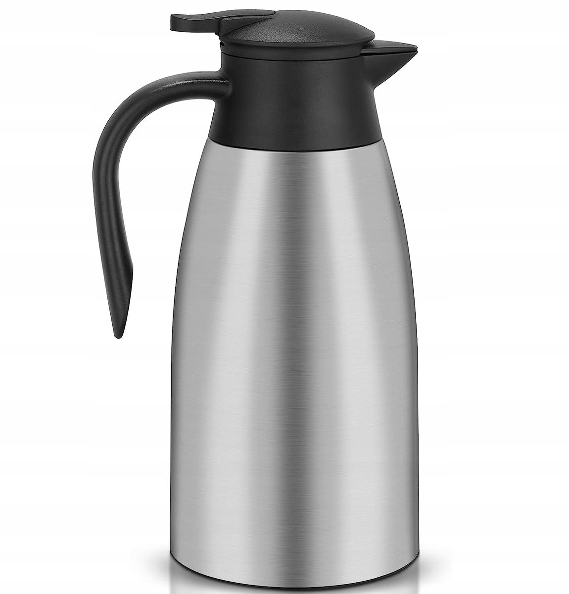 RVS Thermoskan 2L - Houdt Dranken Warm/Koud tot 18 Uur