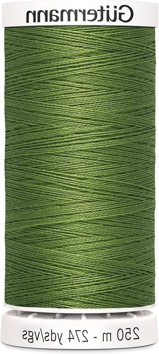Naai Garen - Polyester Draad - Kleding Maken - Voor Alle Vezels - 250 Meter - Mos Groen