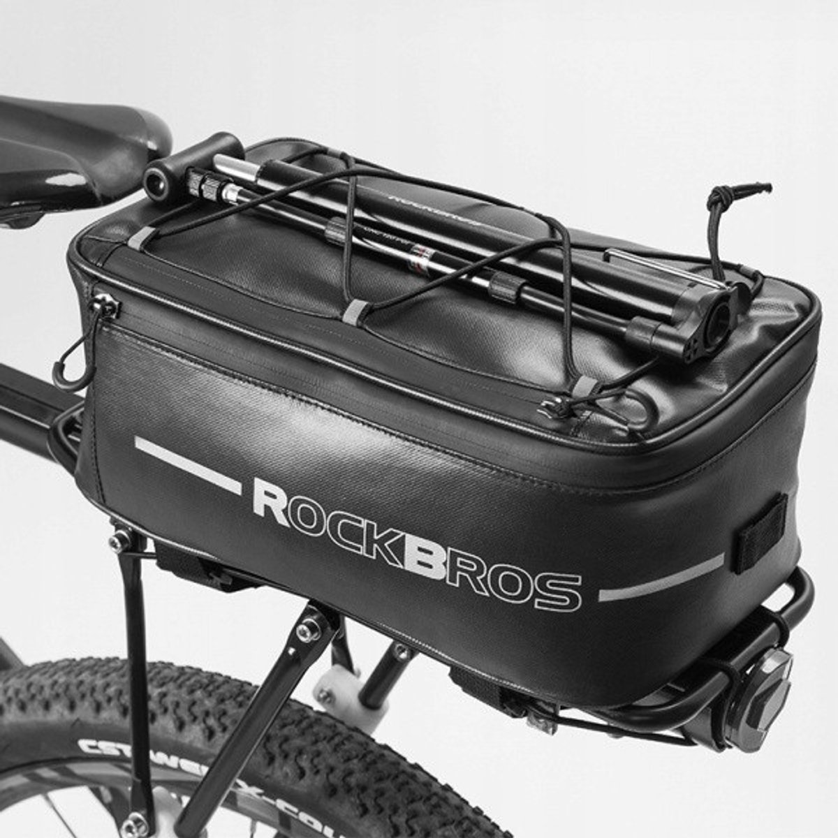 Rockbros Fietstas Bagagedrager 4L Waterdicht Reflecterend