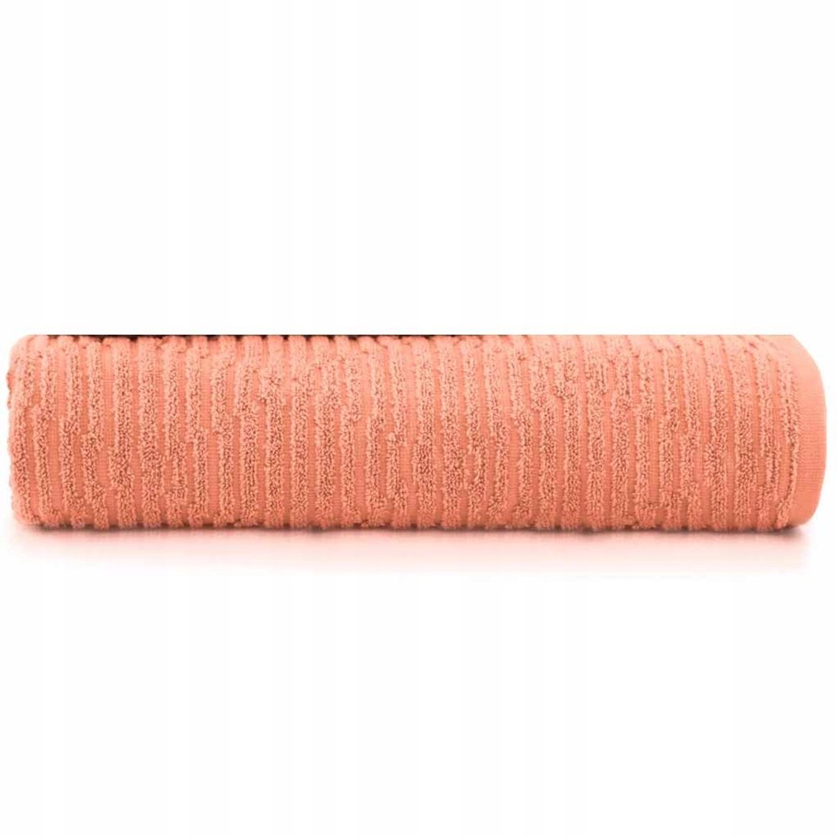 Zwoltex Lammel Badhanddoek - Egyptisch Katoen - Zalm - 50x90cm