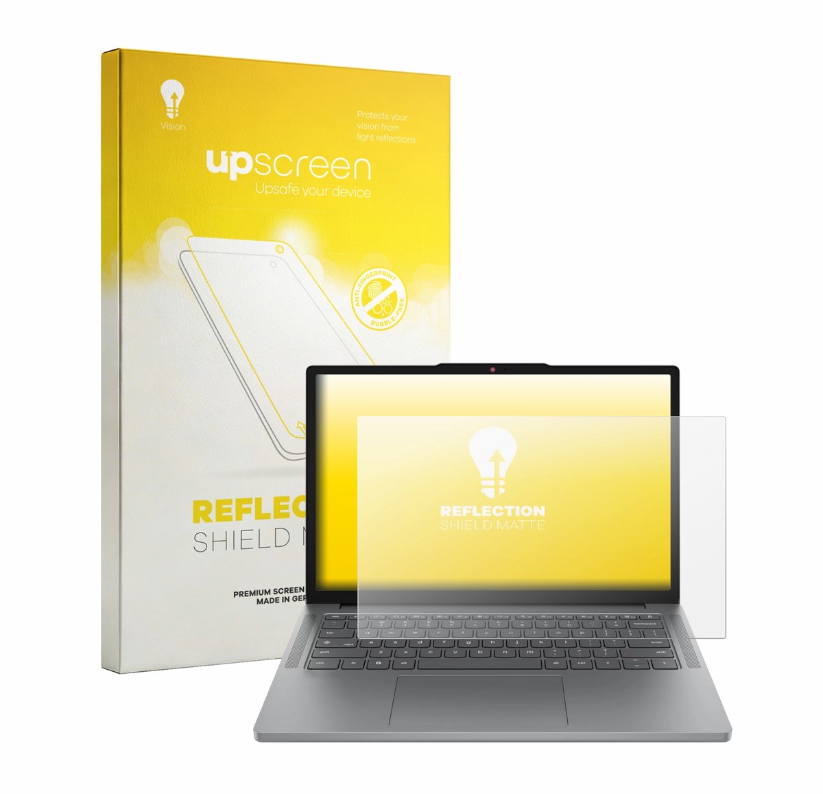 upscreen - Screenprotector voor Lenovo Chrome 14M8911 - Folie Beschermfolie anti glare matte