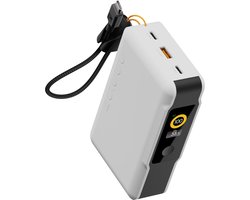 Xtorm NextGen 35W Powerbank 20.000 mAh - 2 x USB-C / 1 x USB-A - GRS Materiaal - Airport Proof - Wit