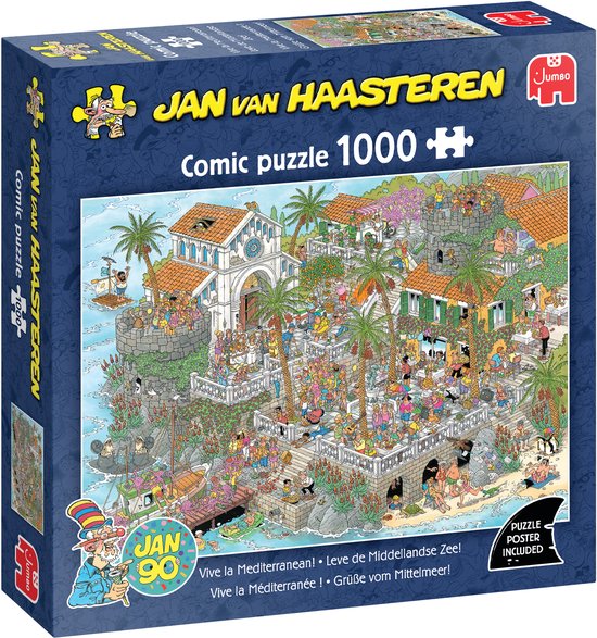 Jan van Haasteren - Leve de Middellandse Zee! - 1000 stukjes · bol.com prijsdaling melding