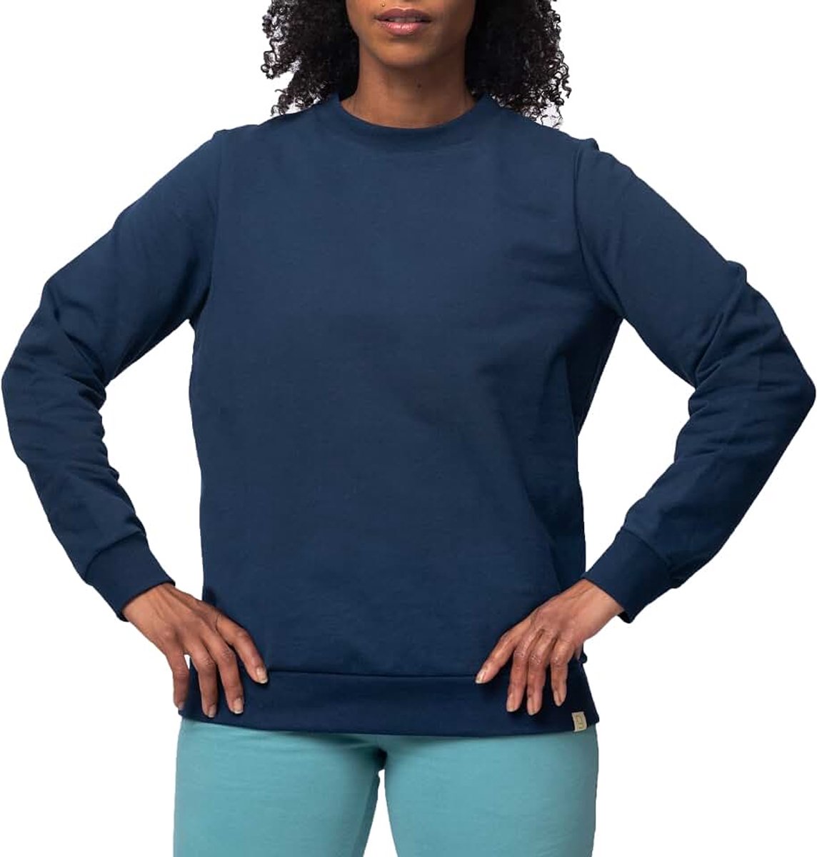 Shirt In Zachte Sweatkwaliteit, Gots-gecertificeerd dames Sweater