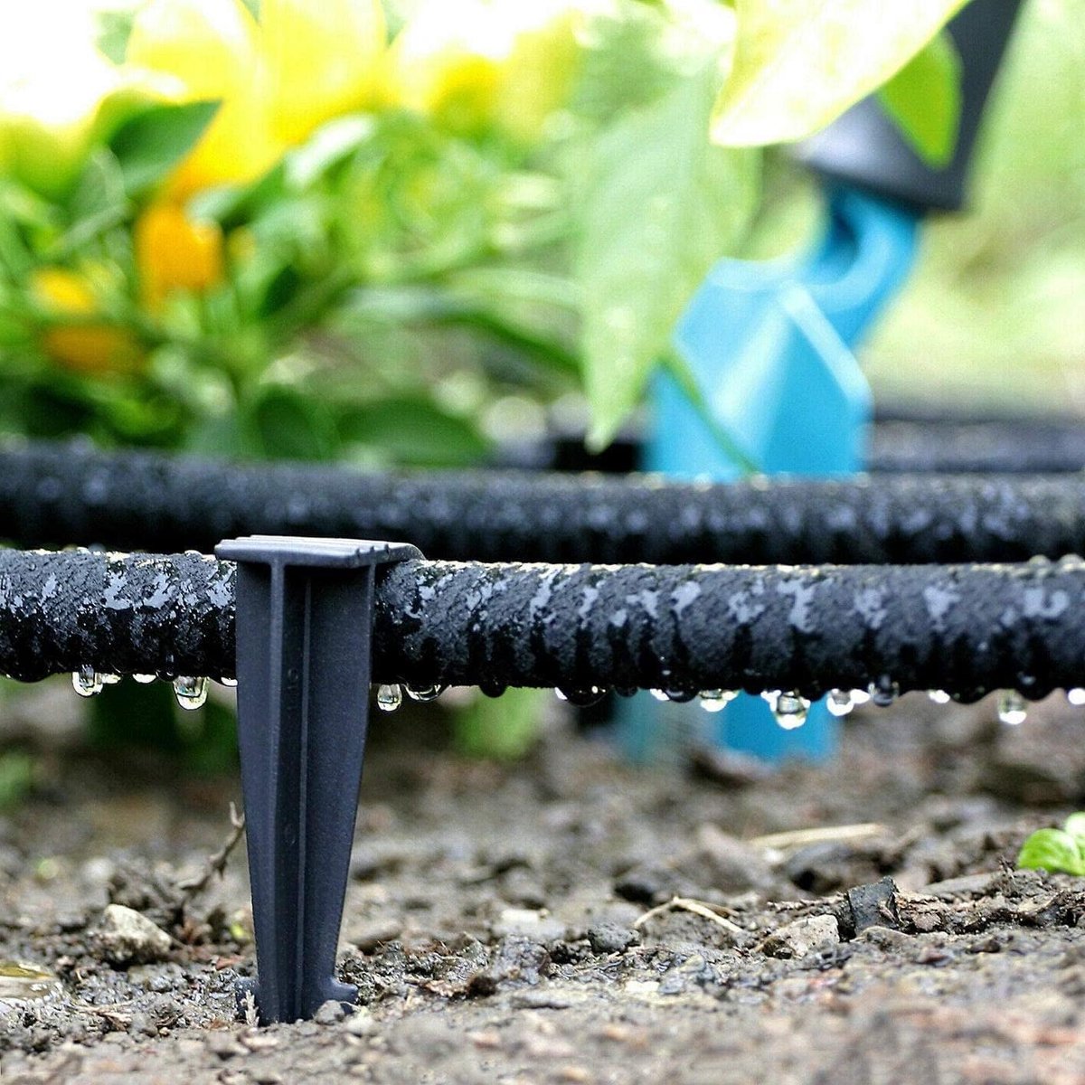Parelslang - Druppelslang - Tuin Bewateren - Waterbesparend - 100 meter - Zwart