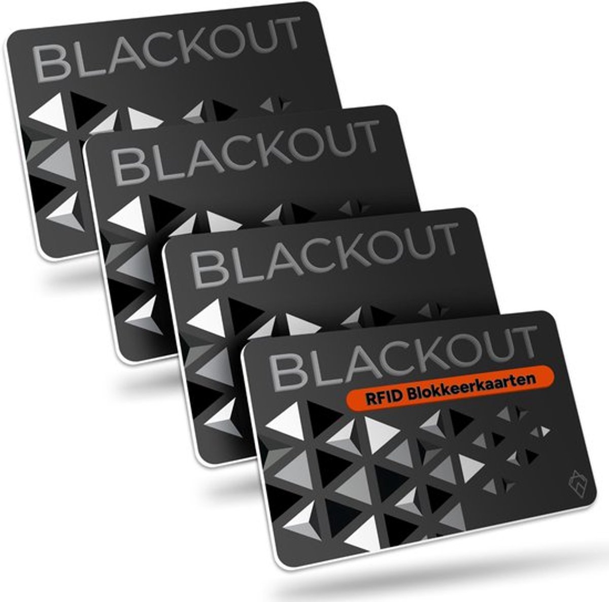 Creditcardbeschermer Ultradun - RFID-blokkerend - Anti-diefstal - Bescherming voor Portemonnees - 4 Stuks - Totale dekking 10 cm - Rfid-blokker