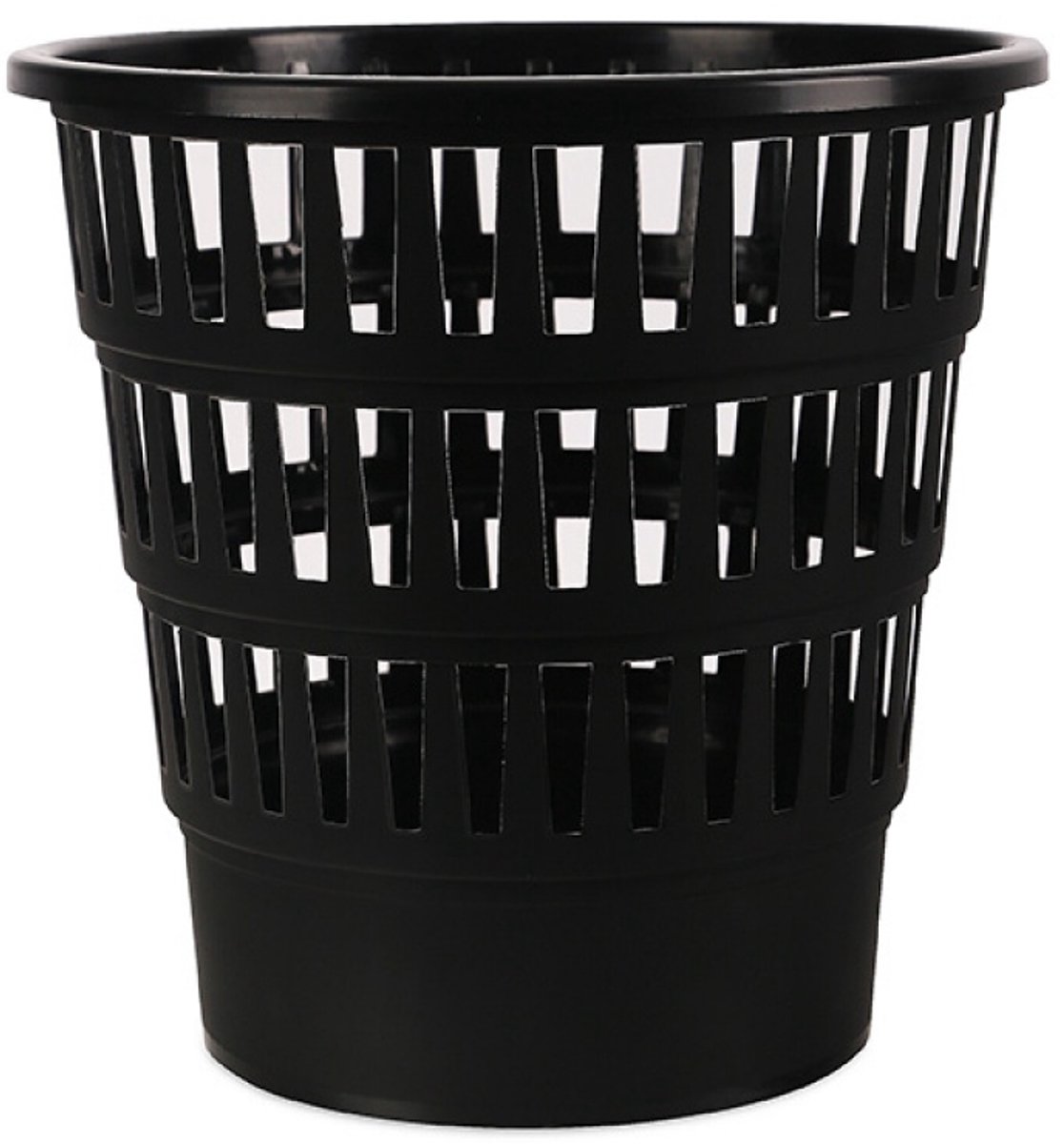 Afvalbak, gaas, 16 L, zwart