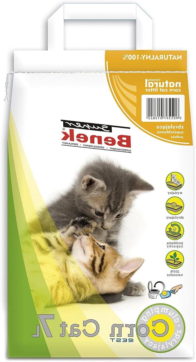Kattenbakvulling Mais - Natuurlijk Grit - Hygiënisch Huis - Hoge Geurabsorptie - 7 Liter - Niet van toepassing