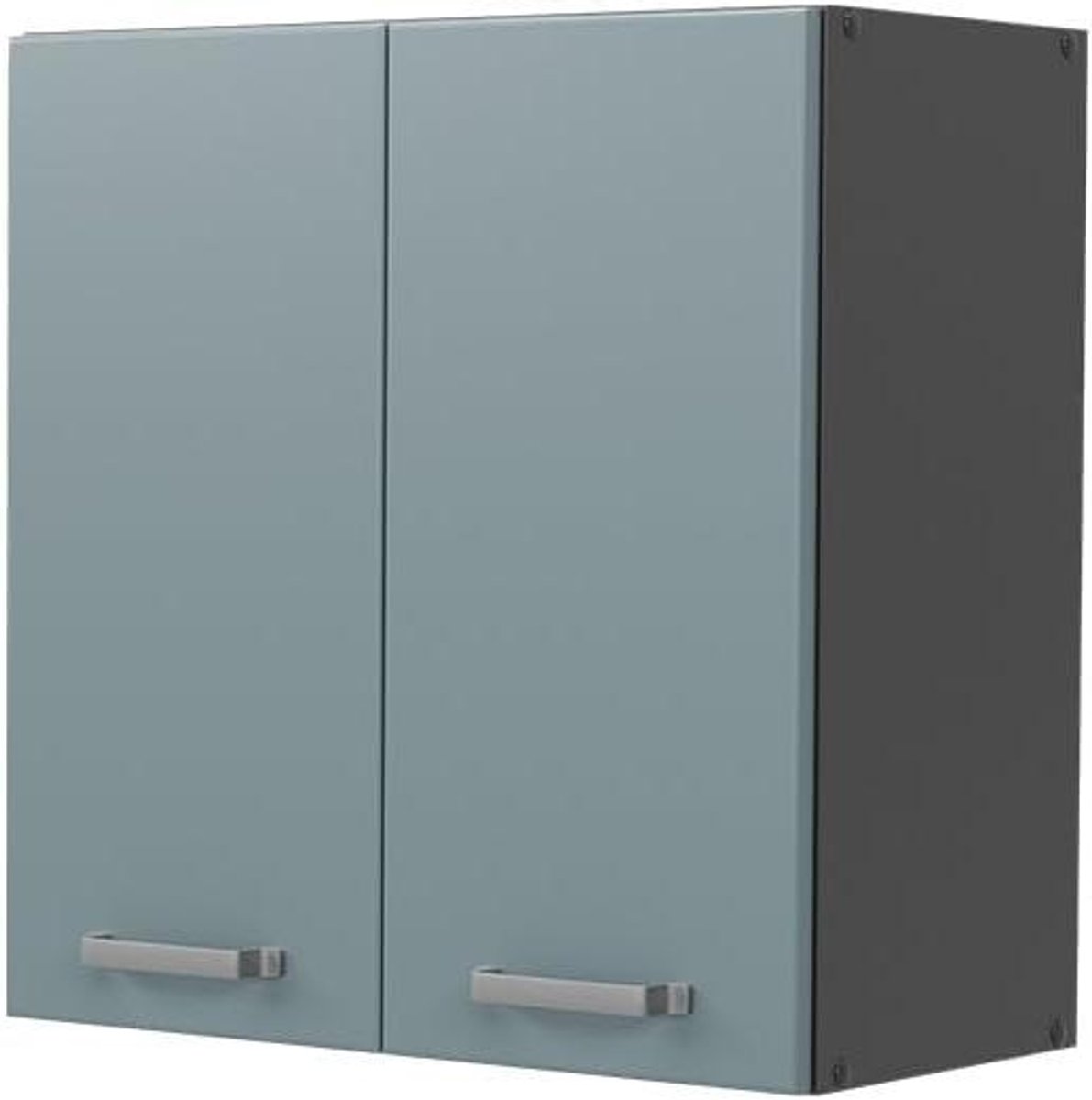 Wandkast Keuken 60 cm Blauwgrijs Antraciet Modulesysteem