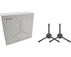 2 x Originele zijborstel voor DREAME L10s/ L20/ L30/ X30/ L40/ D20 (2 stuks) Dreame RSB9 stofzuiger accessoire - Zijborstel Robotstofzuiger