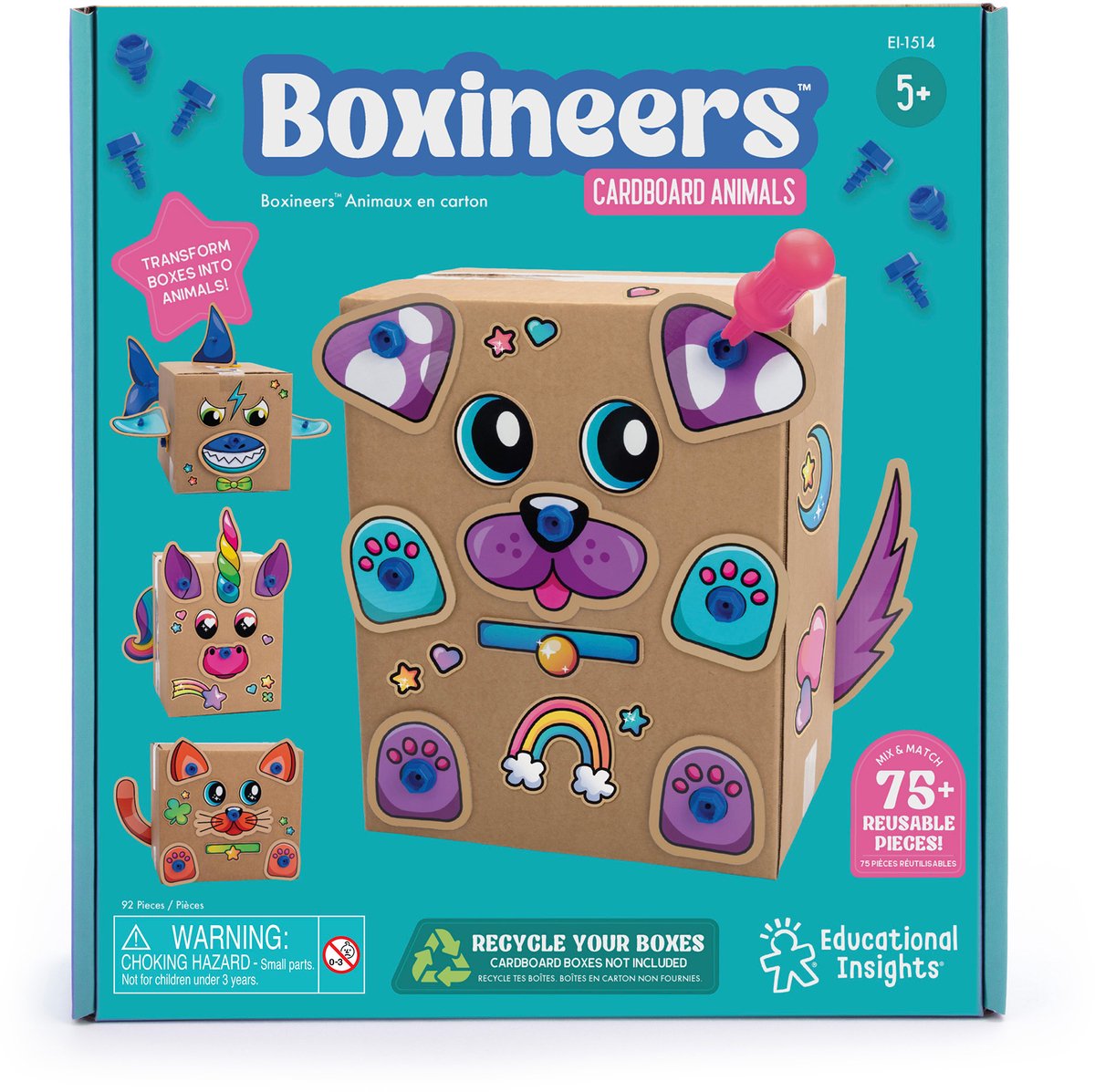 Learning Resources - boxineers™ kartonnen dieren - 5+
