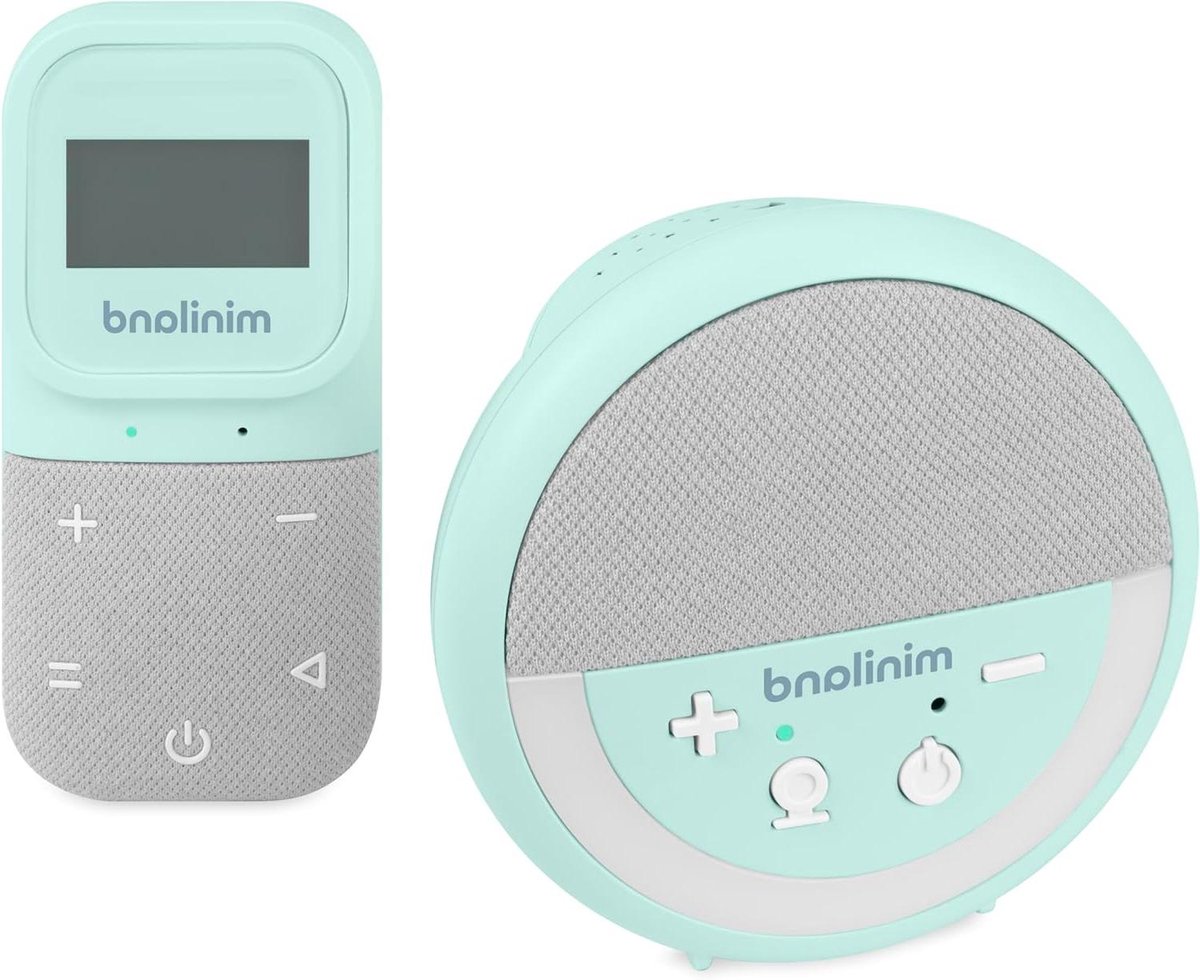 Digitale Babyfoon - Audio Monitor - Baby Bewaken - Met Projector - 300m Bereik - Wit