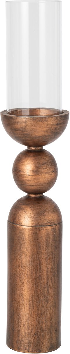 J-Line Kandelaar Joe - ijzer - brons