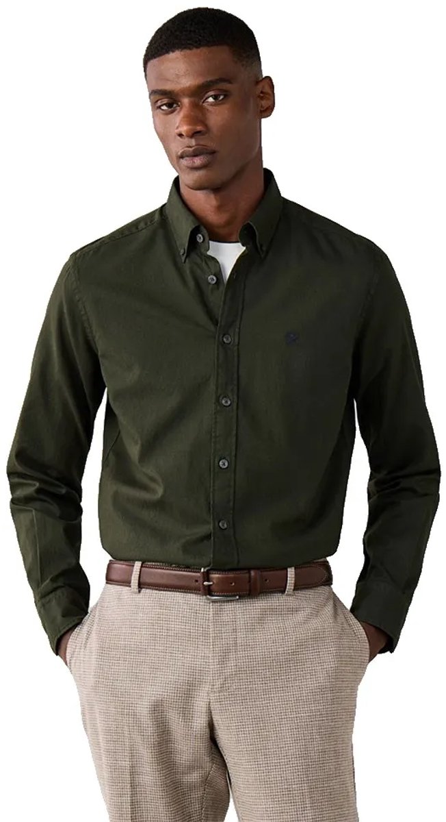 Hackett Hm3010835 Overhemd Met Lange Mouwen Groen L Man