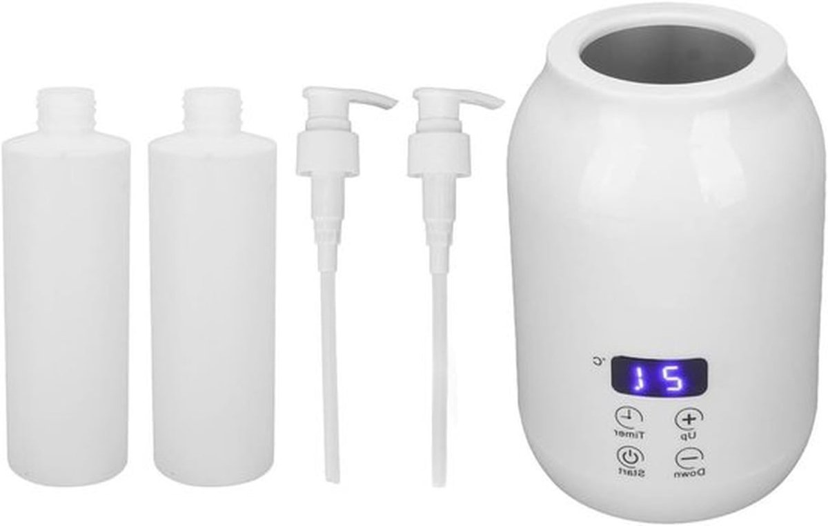 Verwarmingsdispenser voor Massageolie en Lotionflessen - Ideaal voor Essentiële Olie en Aromatherapie