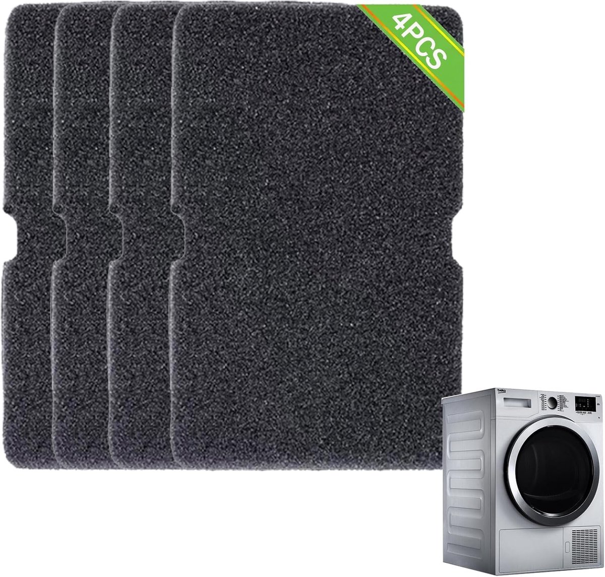 Droogfilters 2964840100 - sponsfilter - reserveonderdeel voor warmtepompdroger - optimale vochtabsorptie - SnelShoppen