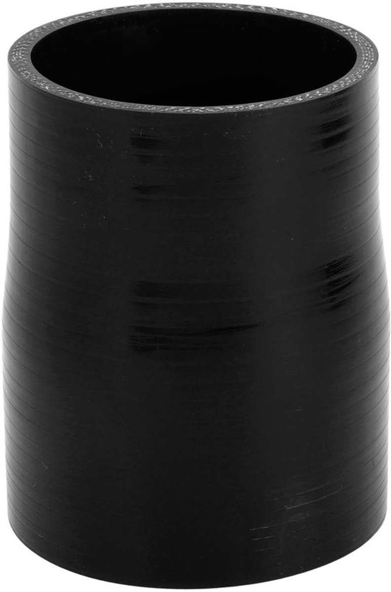 Silicone Slang 4-Laags - Binnendiameter 70mm - Lengte 100mm - Dikte 5mm - Zwart - Bestand tegen hoge temperaturen - Koelslang