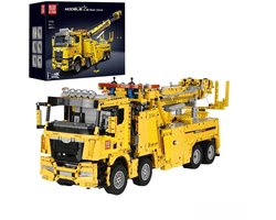 Mould King- 17028 Technische App & Rc Gemotoriseerde Fire Rescue Truck Model Assemblage in Originele Doos is compatibel met het bekende merk.