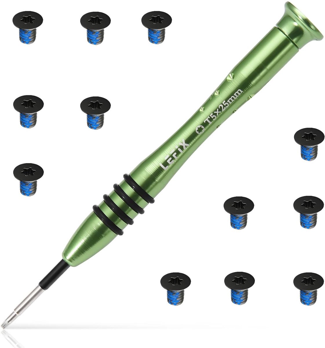 12PCS M2x3 Torx T5 Schroeven met 1 Schroevendraaier voor Dell XPS, Razer Blade en HP Envy 13 - Ideaal voor precisie en vervangingen