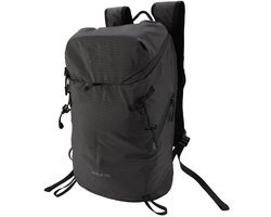SnelShoppen - Waterdichte wandelrugzak 15L voor dames en heren, ultralichte fietsrugzak met hydratatie, trekking, kamperen, reizen, zwart #011, casual