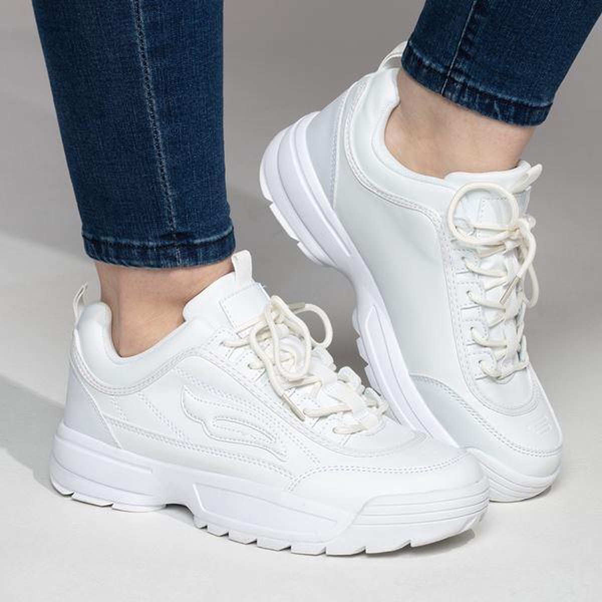 Blue Box dames Dad sneakers online bestellen | Scapino