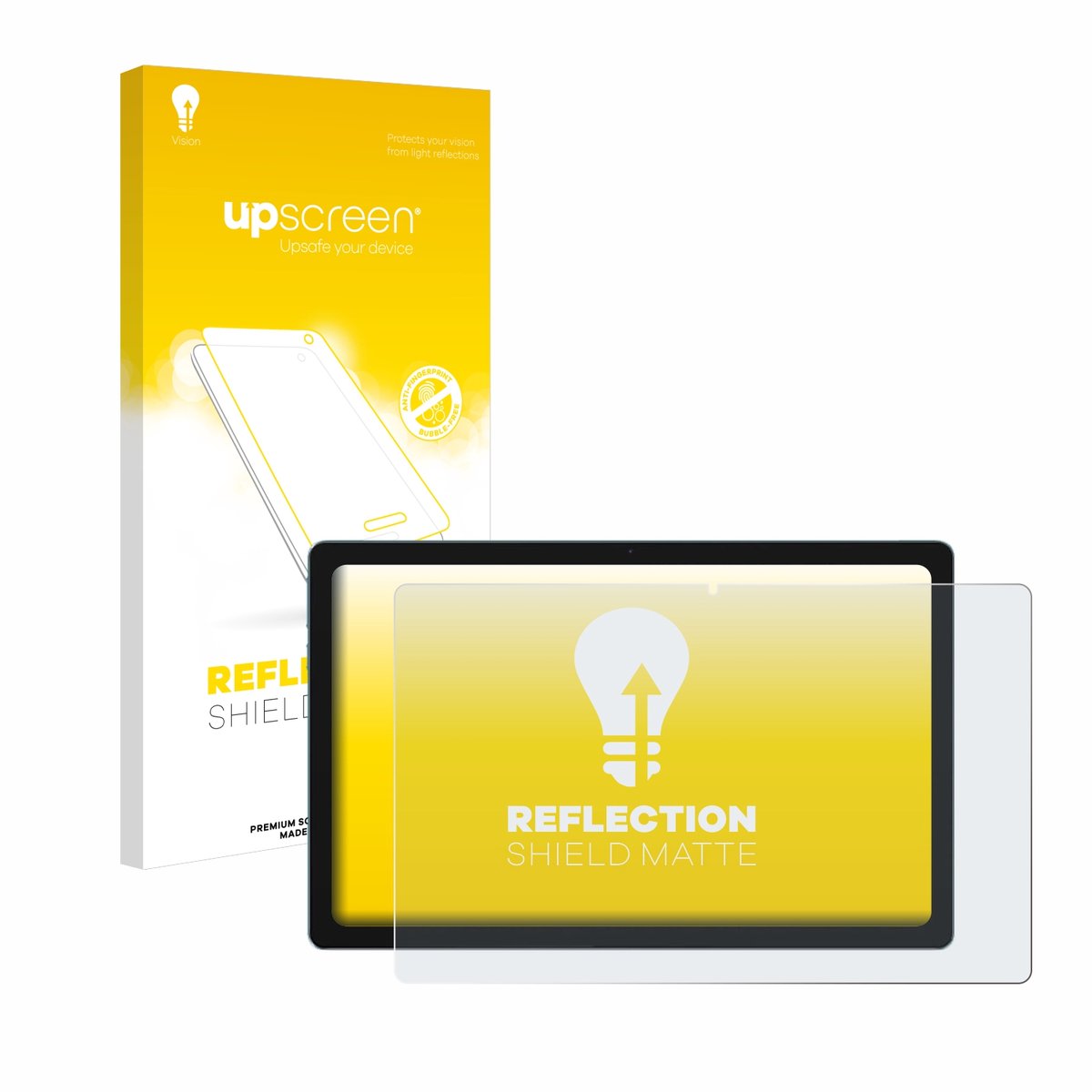 upscreen - Screenprotector voor Blackview Tab 11 - Folie Beschermfolie anti glare matte