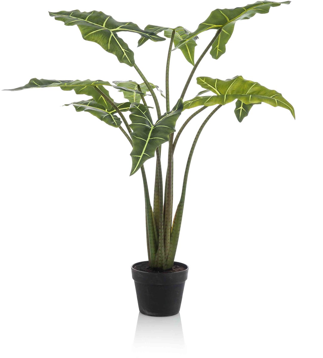Emerald Kunstplant Alocasia Frydek 120cm - Kunstplant voor binnen Groen