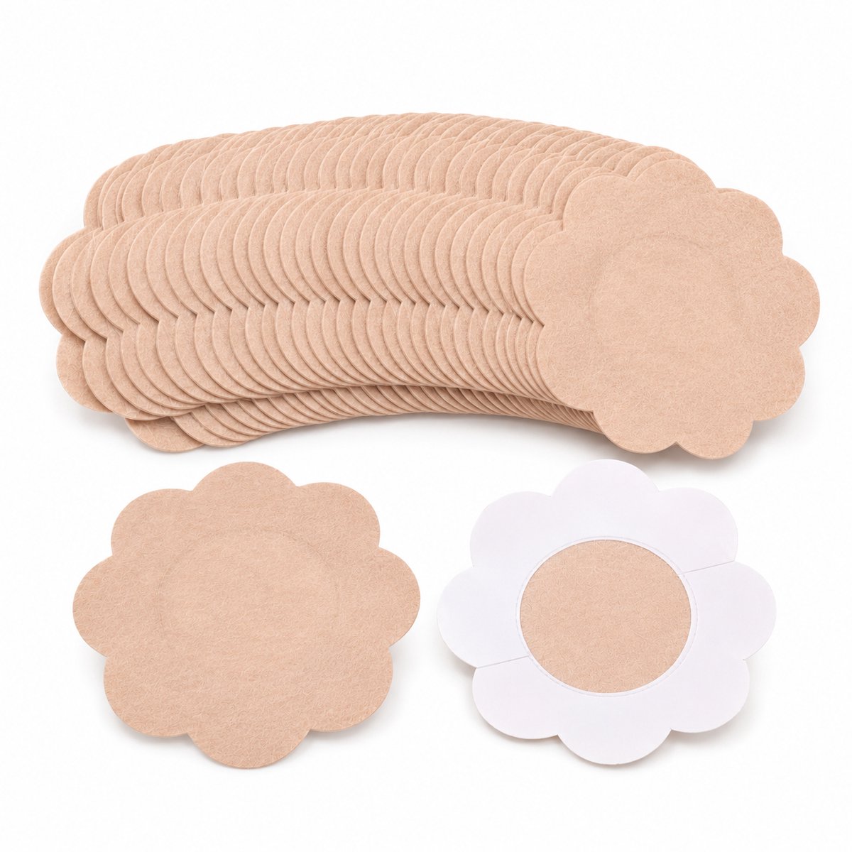 Consumerce® Set van 50 Tepelcovers - Bloem - Boob Tape Nipple Cover - Tepels Covers - Tepelplakkers - Tepelstickers - Plakkers Stickers Boobtape